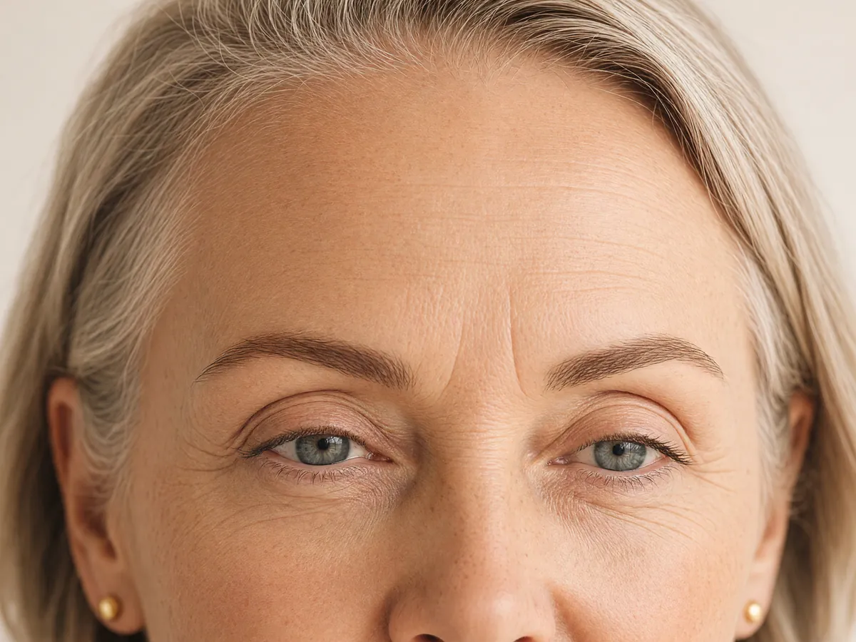 Horizontal forehead lines